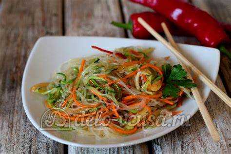 Вкусные и разнообразные рецепты с фунчозой